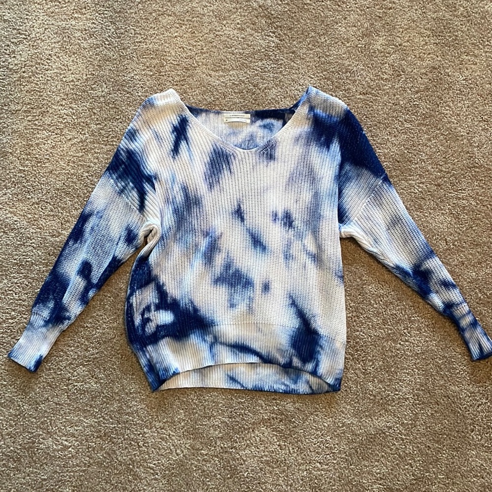Anthropologie Tie Dye Sweater